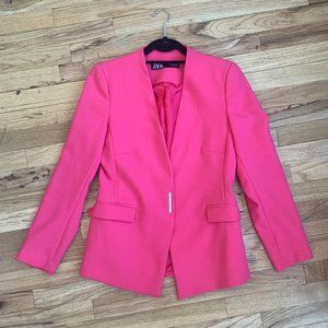 Pink Zara Blazer Medium